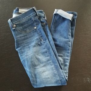 rag & bone/JEAN Medium Wash Skinny Jeggings